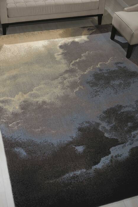 Nourison Twilight Black 99 X 139 Area Rug 805-104873 Image 3