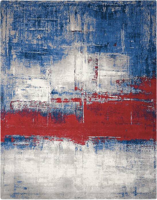 Nourison Tahoe Modern Multicolor 120 X 150 Area Rug 805-104874 Image 0