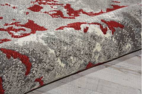 Nourison Twilight Grey Round 80 X 80 Area Rug 805-104889 Image 2