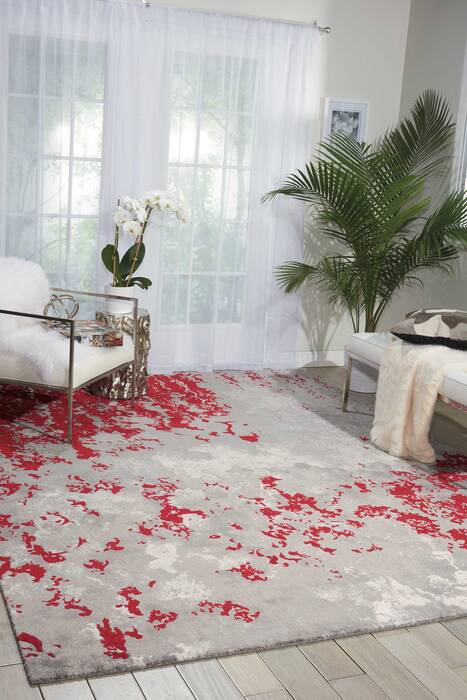Nourison Twilight Grey 86 X 116 Area Rug 805-104890 Image 3