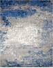 Nourison Tahoe Modern Blue 120 X 150 Area Rug  805-104892 Thumb 0