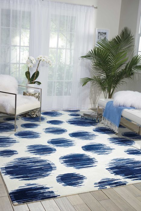 Nourison TWILIGHT Beige 79 X 99 Area Rug 99446357212 805-104900 Image 1
