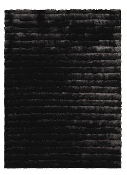 Nourison URBAN SAFARI Black Rectangle 5x8 ft polyester Carpet 105032