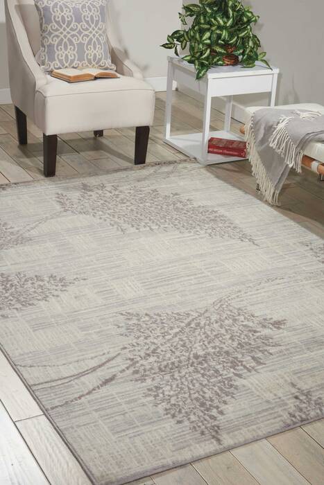 Nourison Utopia Grey 79 X 1010 Area Rug 805-105044 Image 3