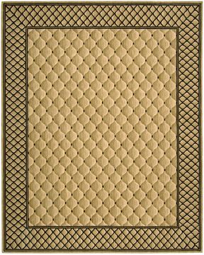 Nourison VALLENCIERRE Beige Rectangle 8x11 ft Wool Carpet 105116