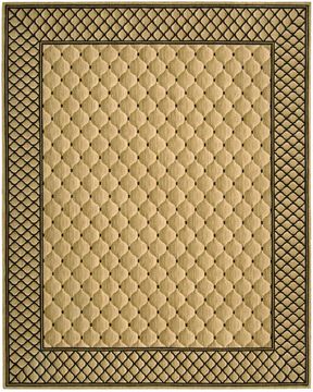 Nourison VALLENCIERRE Beige Rectangle 8x11 ft Wool Carpet 105116