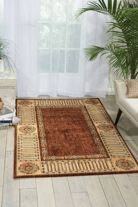 Nourison Vallencierre Brown 36 X 56 Area Rug 805-105138 Image 3