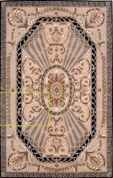 Nourison VERSAILLES PALACE Beige Square 8'0" X 8'0" Area Rug 99446781017 805-105170