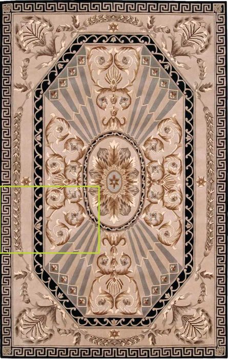 Nourison VERSAILLES PALACE Beige 96 X 136 Area Rug 99446780652 805-105171 Image 0
