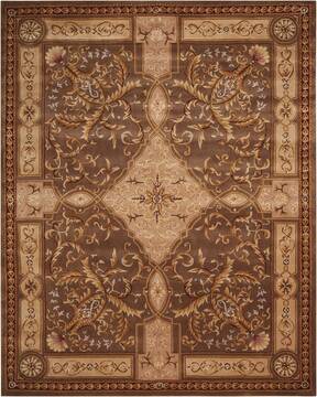 Nourison Versailles Palace Beige Rectangle 8x10 ft Wool Carpet 105184