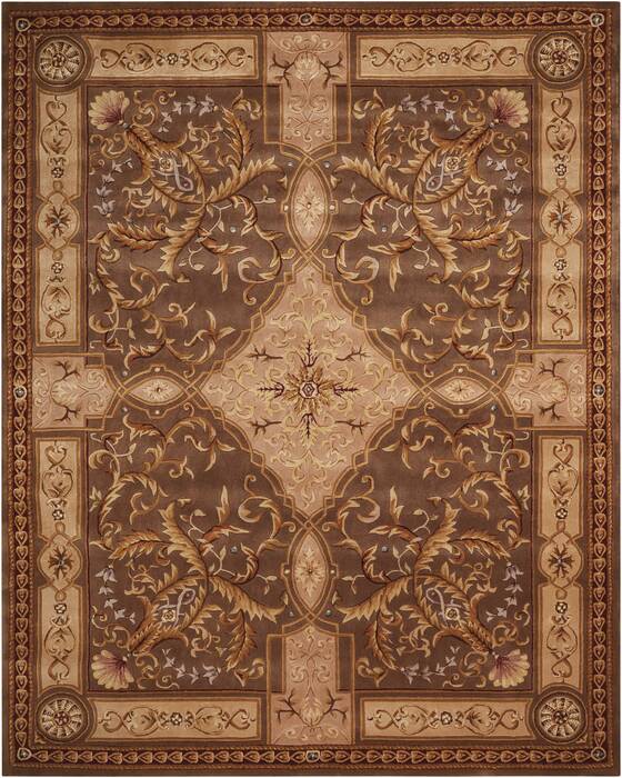 Nourison Versailles Palace Beige 80 X 110 Area Rug 805-105185 Image 0