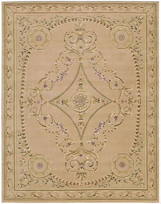 Nourison Versailles Palace Beige 80 X 110 Area Rug 805-105201 Image 0