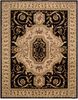 Nourison VERSAILLES PALACE Black 76 X 96 Area Rug 99446774682 805-105217 Thumb 0