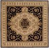 Nourison VERSAILLES PALACE Black Square 80 X 80 Area Rug 99446774590 805-105219 Thumb 0