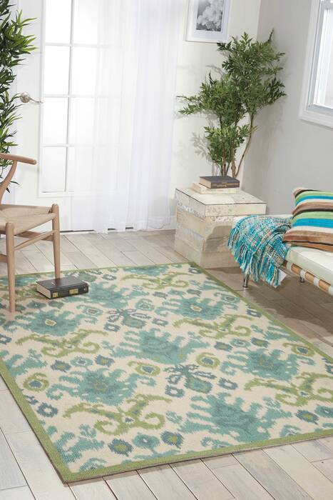 Nourison Vista Beige 80 X 100 Area Rug 805-105236 Image 3