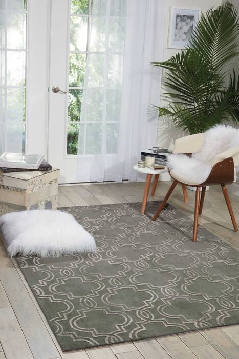 Nourison Vita Green 80 X 100 Area Rug 805-105260 Image 2