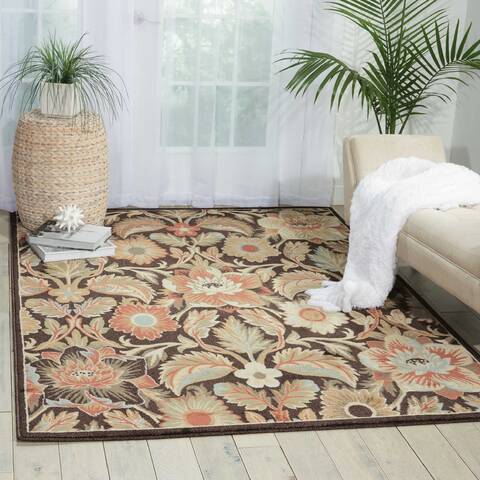 Nourison Walden Brown 93 X 129 Area Rug 805-105271 Image 3