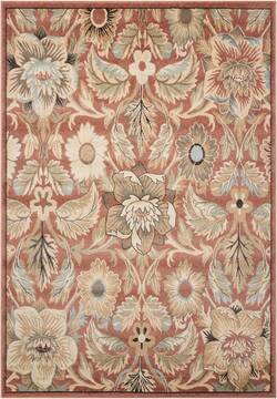 Nourison Walden Red Rectangle 9x13 ft Polypropylene Carpet 105276