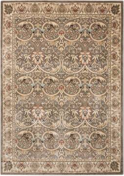 Nourison Walden Grey Rectangle 8x10 ft Polypropylene Carpet 105285