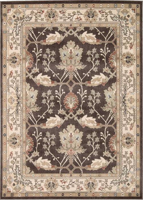 Nourison Walden Brown 93 X 129 Area Rug 805-105301 Image 0