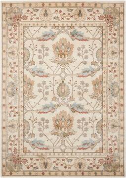 Nourison Walden Beige Rectangle 4x6 ft Polypropylene Carpet 105313
