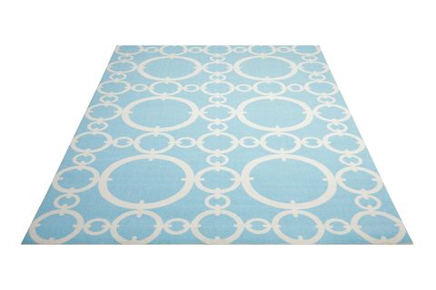 Waverly WAV01-SUN SHADE Blue 100 X 130 Area Rug 99446147721 805-105333 Image 2
