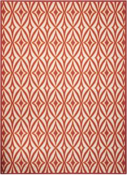 Nourison Sun N' Shade Red 10'0" X 13'0" Area Rug  805-105402