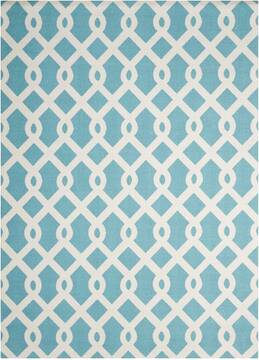 Nourison Sun N' Shade Blue 10'0" X 13'0" Area Rug  805-105416
