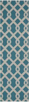 Nourison Sun N' Shade Blue Runner 2'3" X 8'0" Area Rug  805-105418