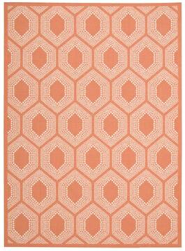 Nourison Sun N' Shade Orange Rectangle 10x13 ft Polyester Carpet 105438