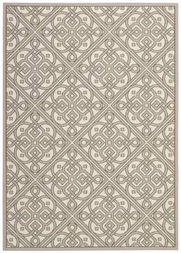 Nourison Sun N' Shade Beige Rectangle 10x13 ft Polyester Carpet 105462