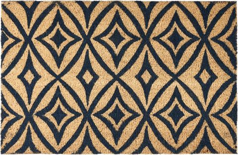 Waverly WAV17 GREETINGS Blue Square 16 X 24 Area Rug 99446299772 805-105592 Image 0
