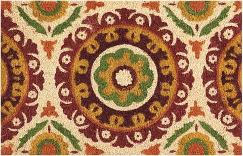 Waverly WAV17 GREETINGS Brown Square 16 X 24 Area Rug 99446298669 805-105624 Image 0