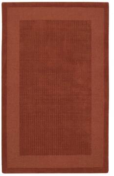 Nourison Westport Red Rectangle 2x4 ft Wool Carpet 105699