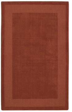 Nourison Westport Red Rectangle 4x6 ft Wool Carpet 105700