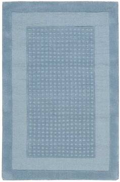 Nourison Westport Blue Rectangle 4x6 ft Wool Carpet 105705