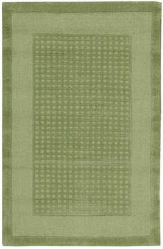 Nourison Westport Green Rectangle 4x6 ft Wool Carpet 105710