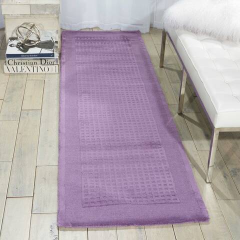Nourison Westport Purple Runner 23 X 76 Area Rug 805-105718 Image 3