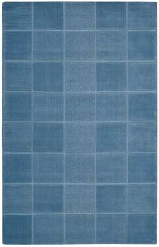 Nourison Westport Blue Rectangle 4x6 ft Wool Carpet 105730