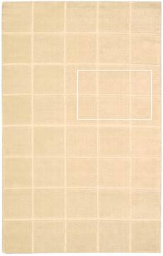 Nourison Westport Beige Rectangle 2x4 ft Wool Carpet 105737