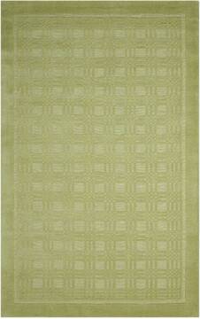 Nourison Westport Green Rectangle 5x8 ft Wool Carpet 105769
