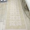 Nourison ZEPHYR Beige Runner 23 X 80 Area Rug 99446281906 805-105799 Thumb 1