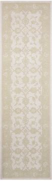 Nourison ZEPHYR Beige Runner 6 to 9 ft Wool Carpet 105799