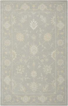 Nourison ZEPHYR Grey 3'9" X 5'9" Area Rug 99446282231 805-105812