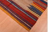 Kilim Red Square Hand Knotted 37 X 43 Area Rug 130-105837 Thumb 4