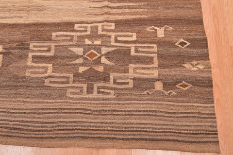 Kilim Beige Hand Knotted 59 X 86 Area Rug 130-105842 Image 7