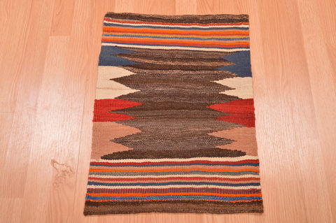 Kilim Red Hand Knotted 15 X 20 Area Rug 130-105843 Image 4