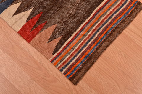 Kilim Red Hand Knotted 15 X 20 Area Rug 130-105843 Image 5