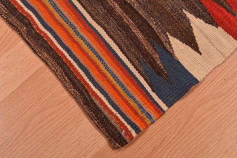 Kilim Red Hand Knotted 15 X 20 Area Rug 130-105843 Image 6