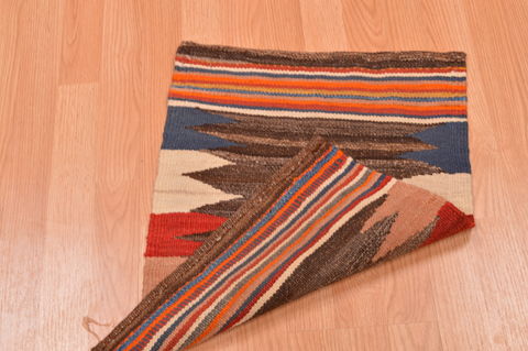 Kilim Red Hand Knotted 15 X 20 Area Rug 130-105843 Image 7
